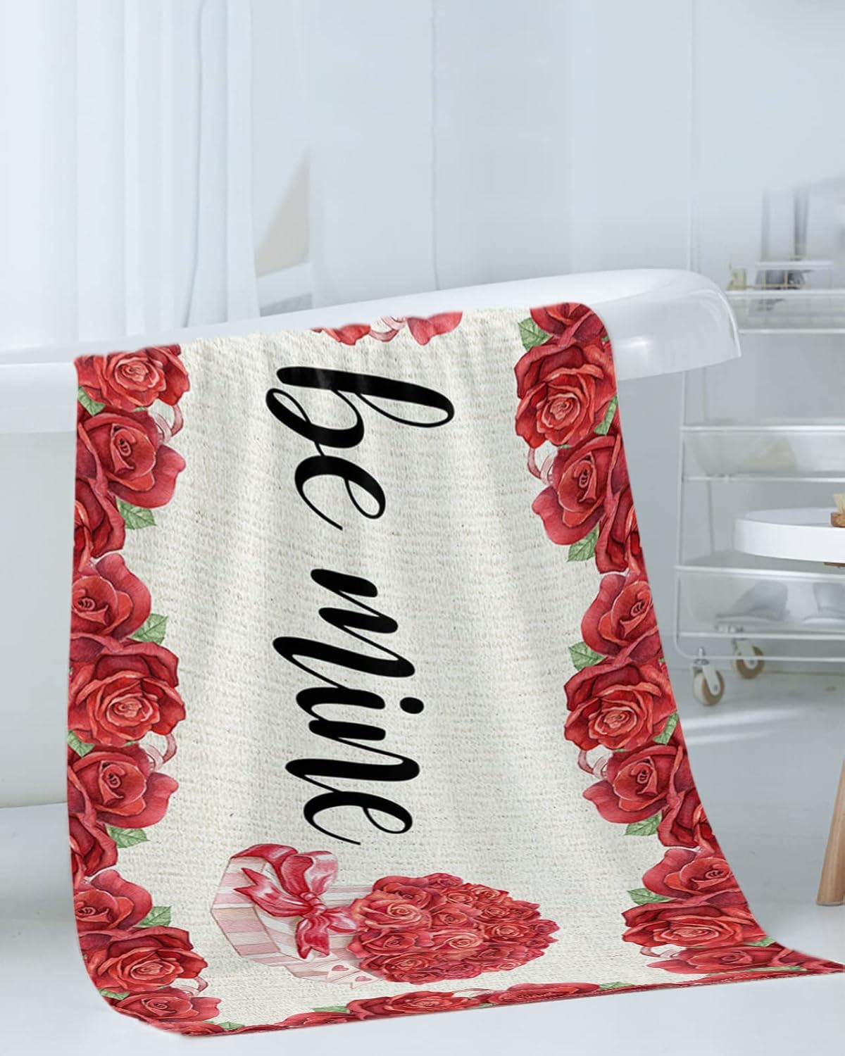 3-Pack Rose Linen Towels Set