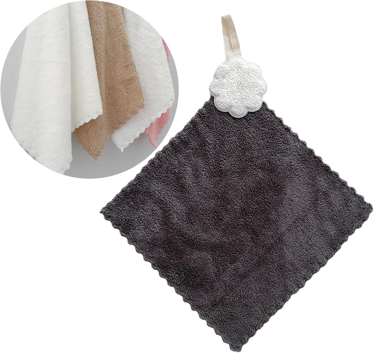 Professional Soft Cartoon Bear Towel for Adults Babies 25x25cm