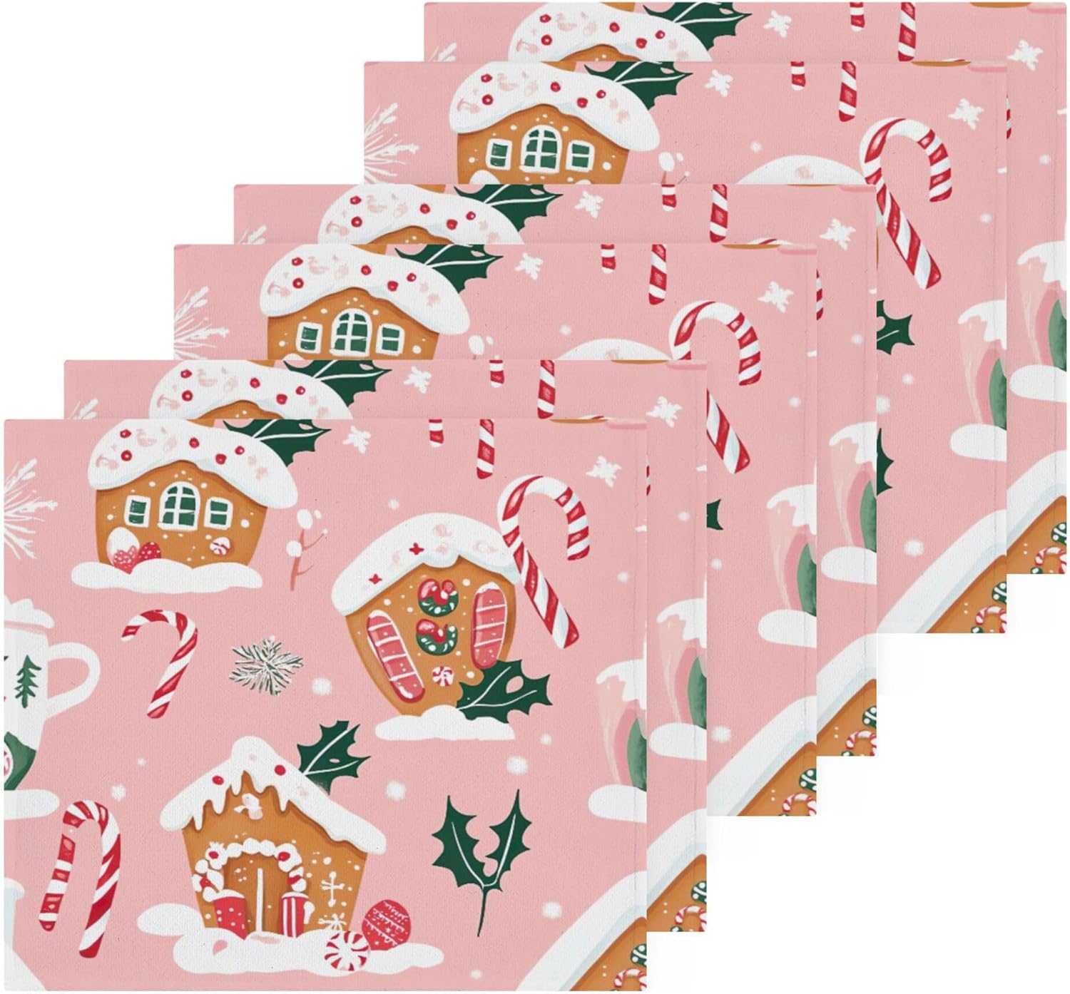 Cute Christmas Washcloths Set