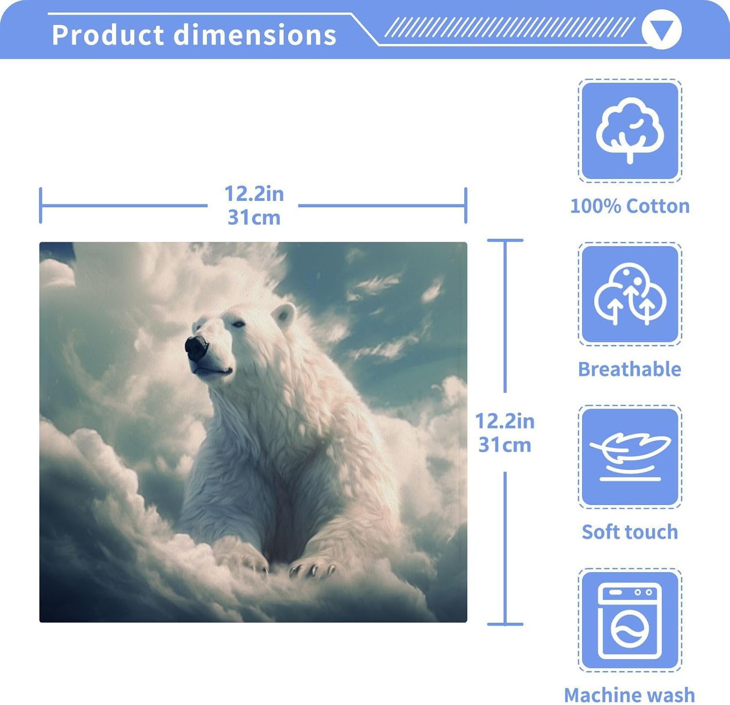 adorable reusable washcloth set soft ingestible for baby faces