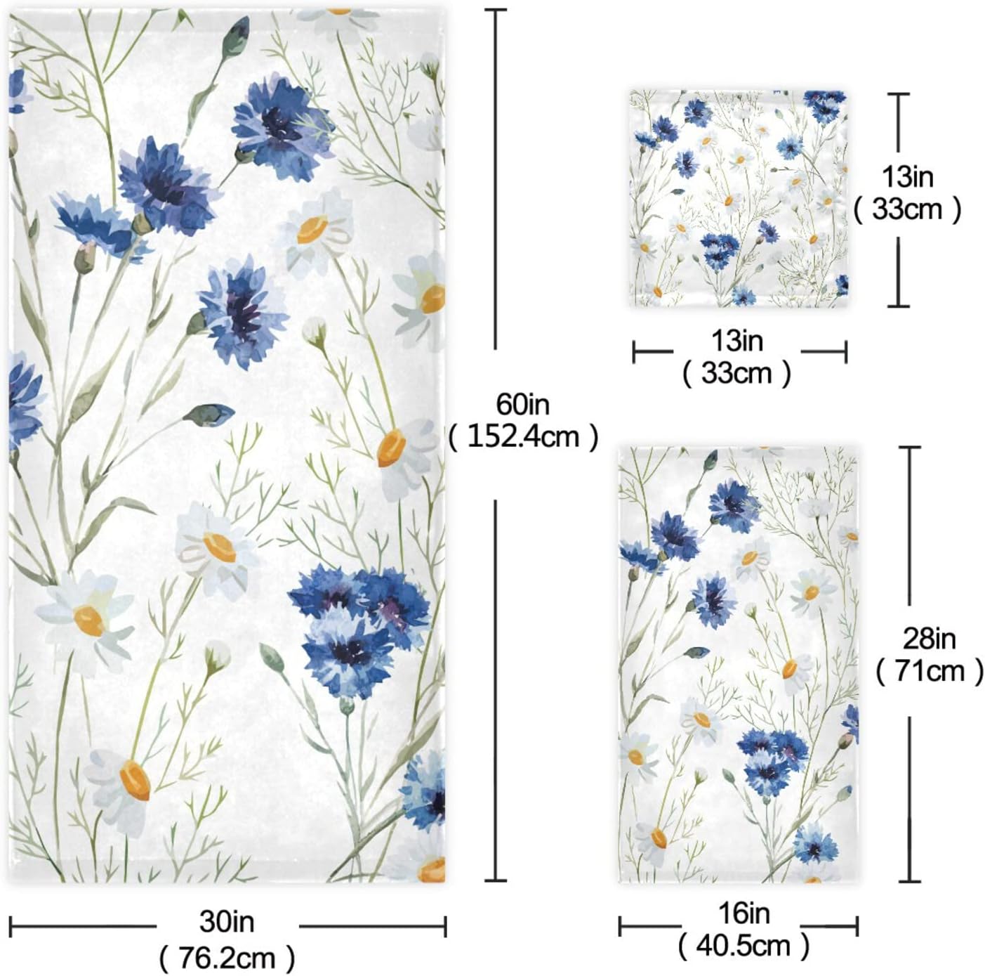 Fancy Bathroom Towels for Dual-Purpose Use