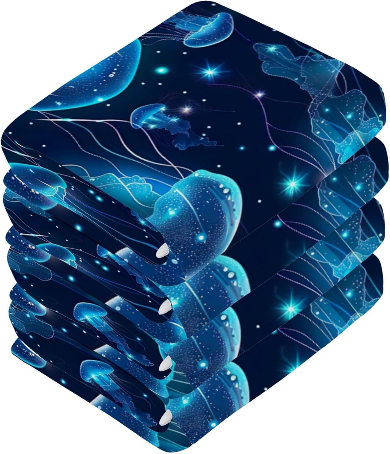 Glowing Glow Washcloths Set
