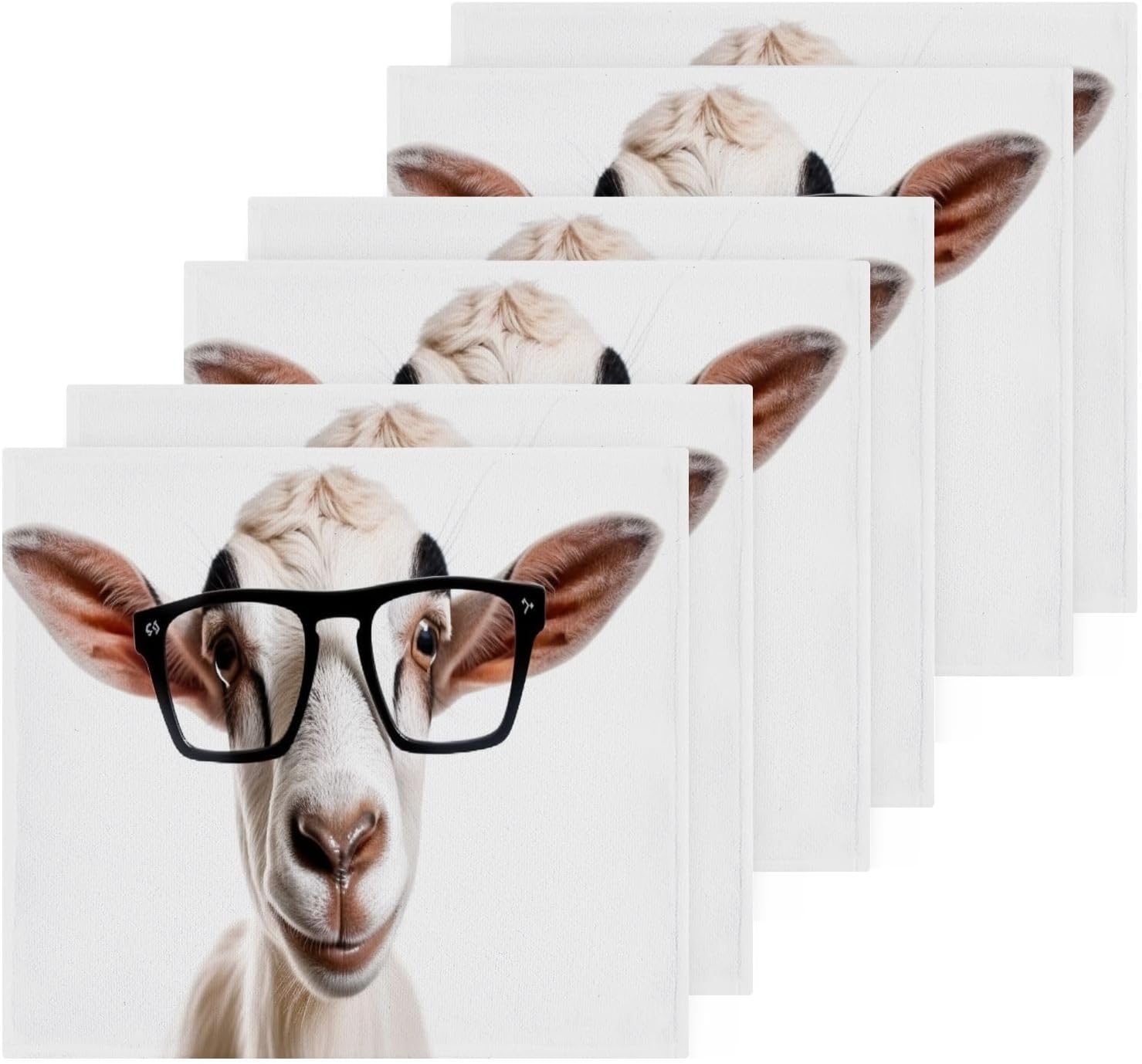Goat Washcloth 2-Pack