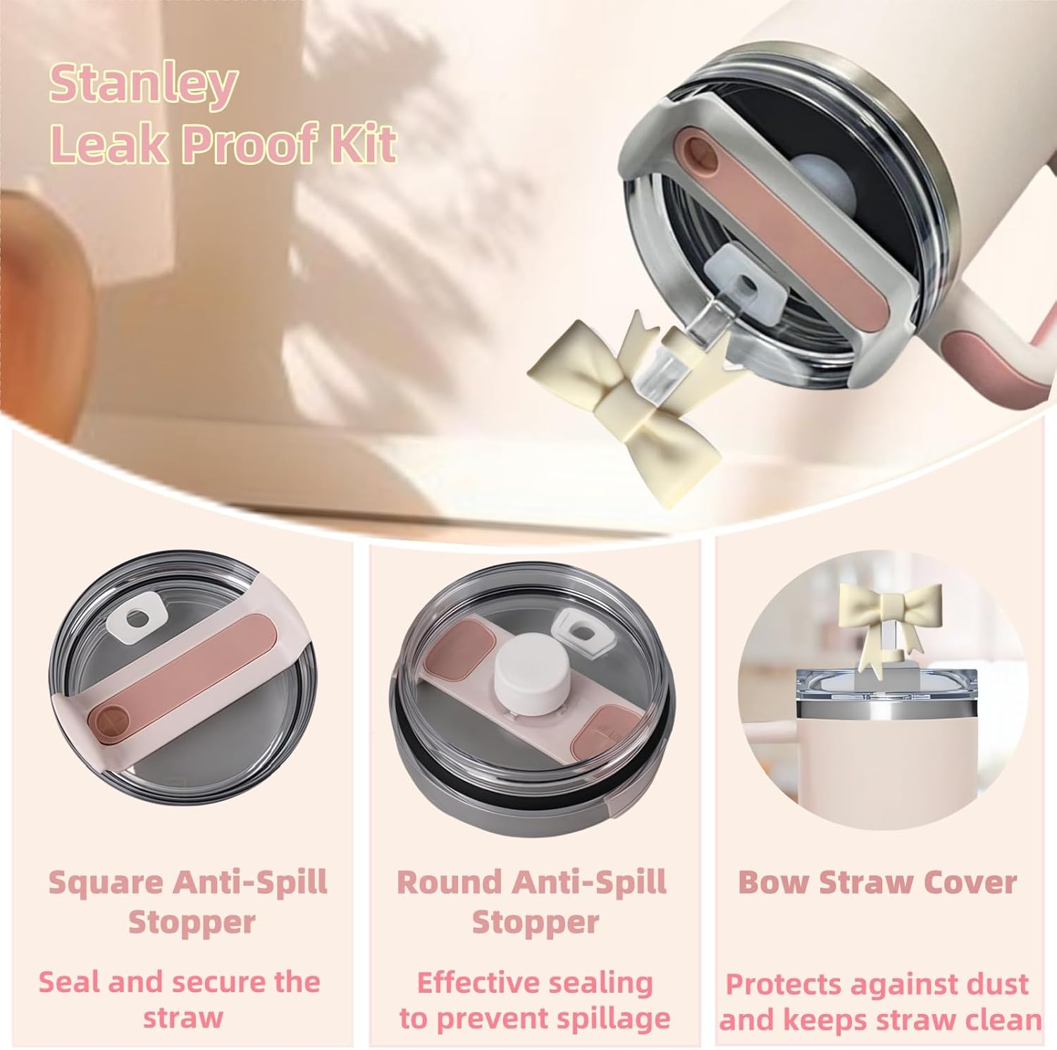 Personalized 13PCS Stanley Cup Accessories Set
