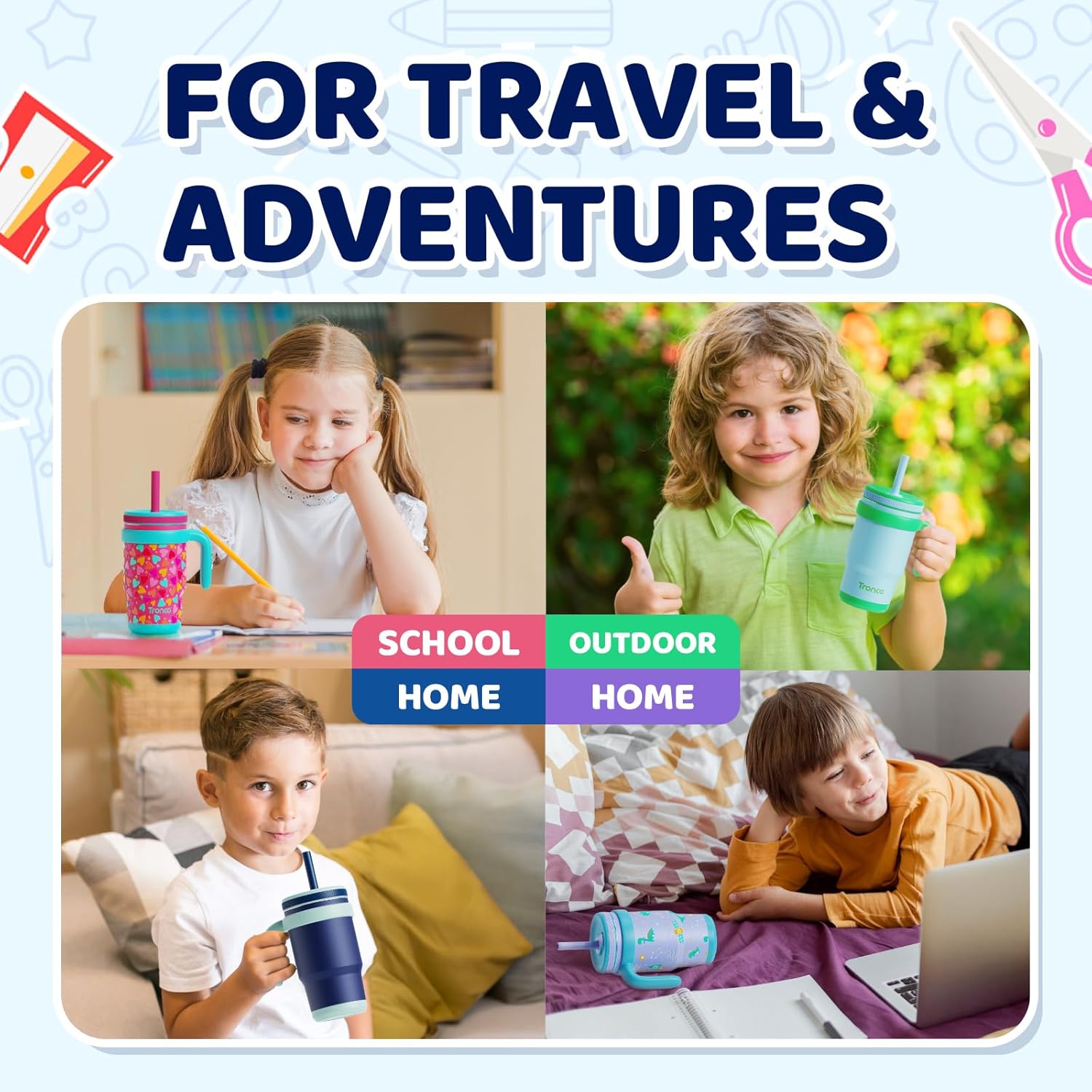 Fun Insulated Tumbler for Kids
