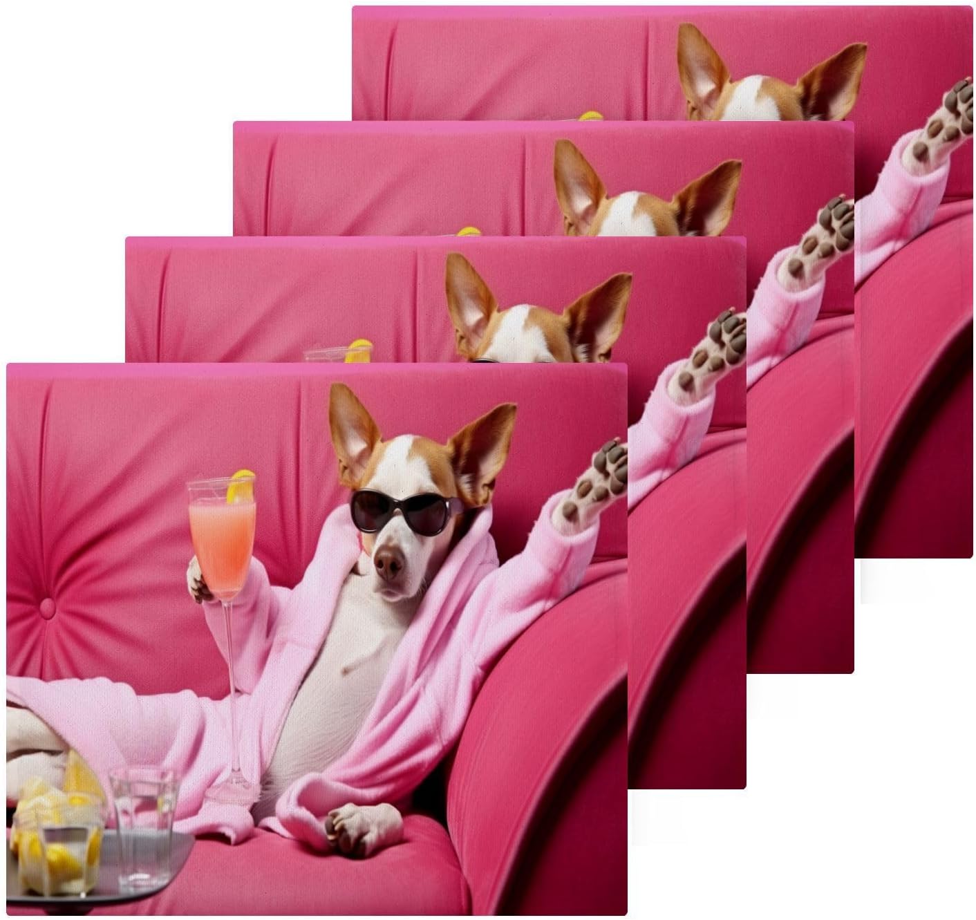 Soft Absorbent Baby Washcloths for Dogs