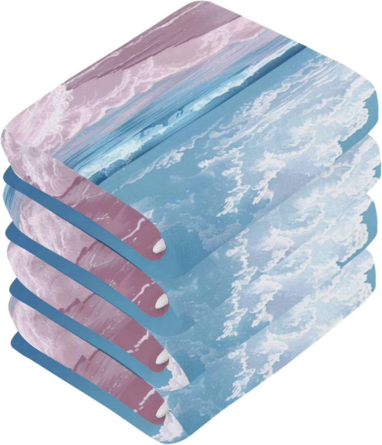 Xigua Beach Washcloths Set of 2 12x12 Inch
