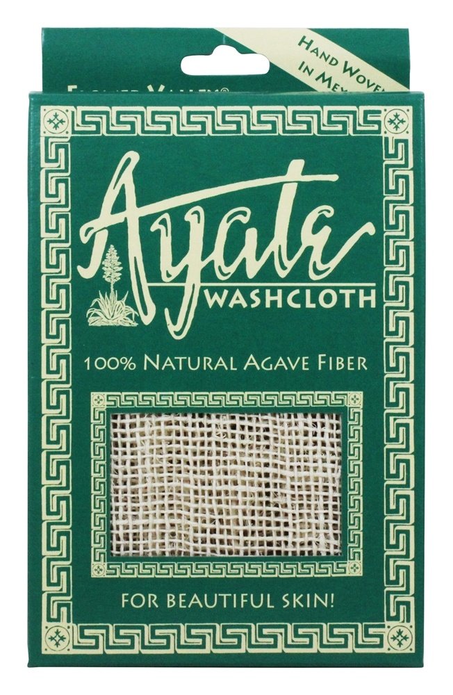 Flower Valley Eco-soft Agave Washcloth for Better Skin Care