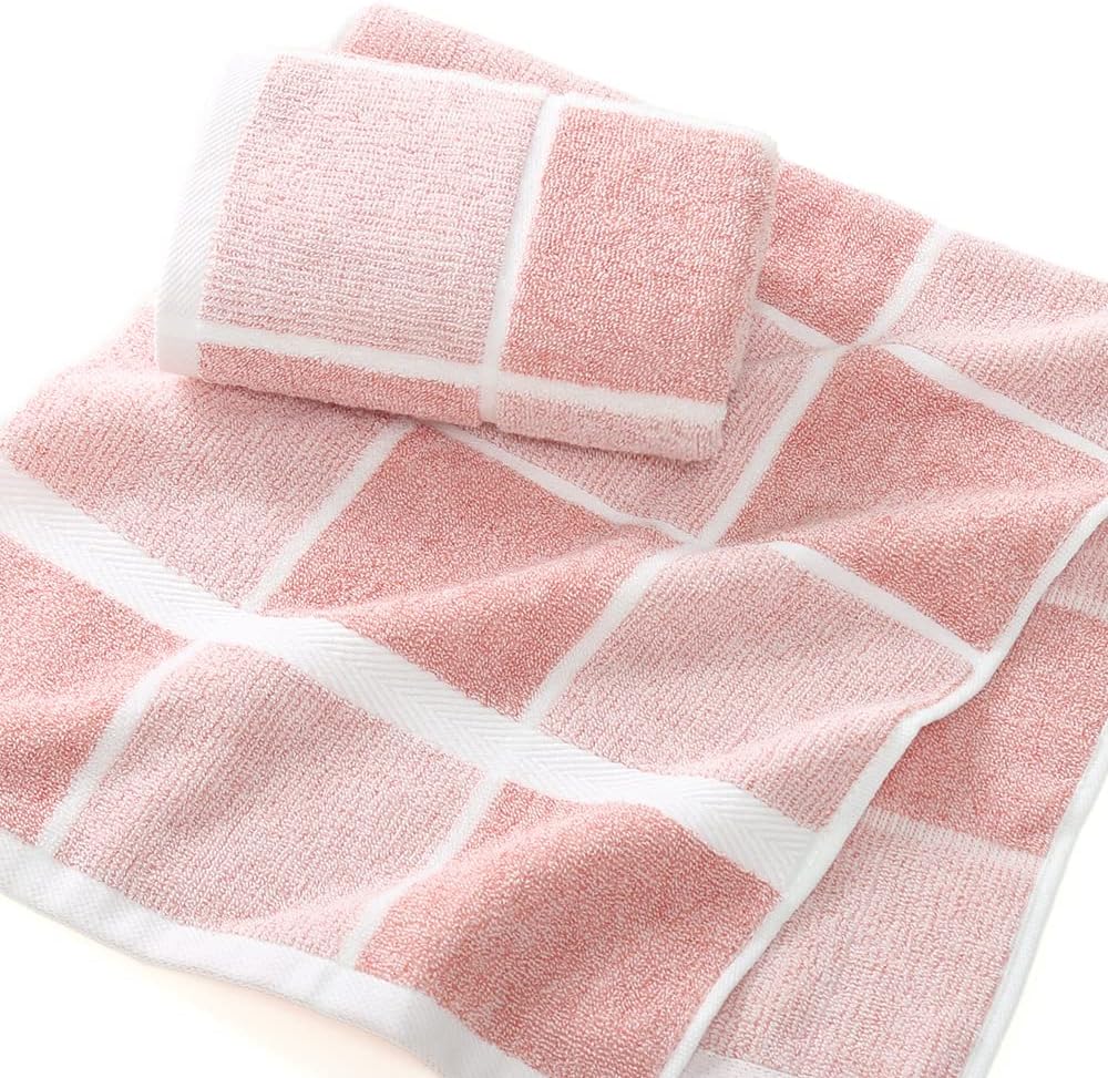 Sense Gnosis Pink Hand Towel Set 13x29 - 2 Pack