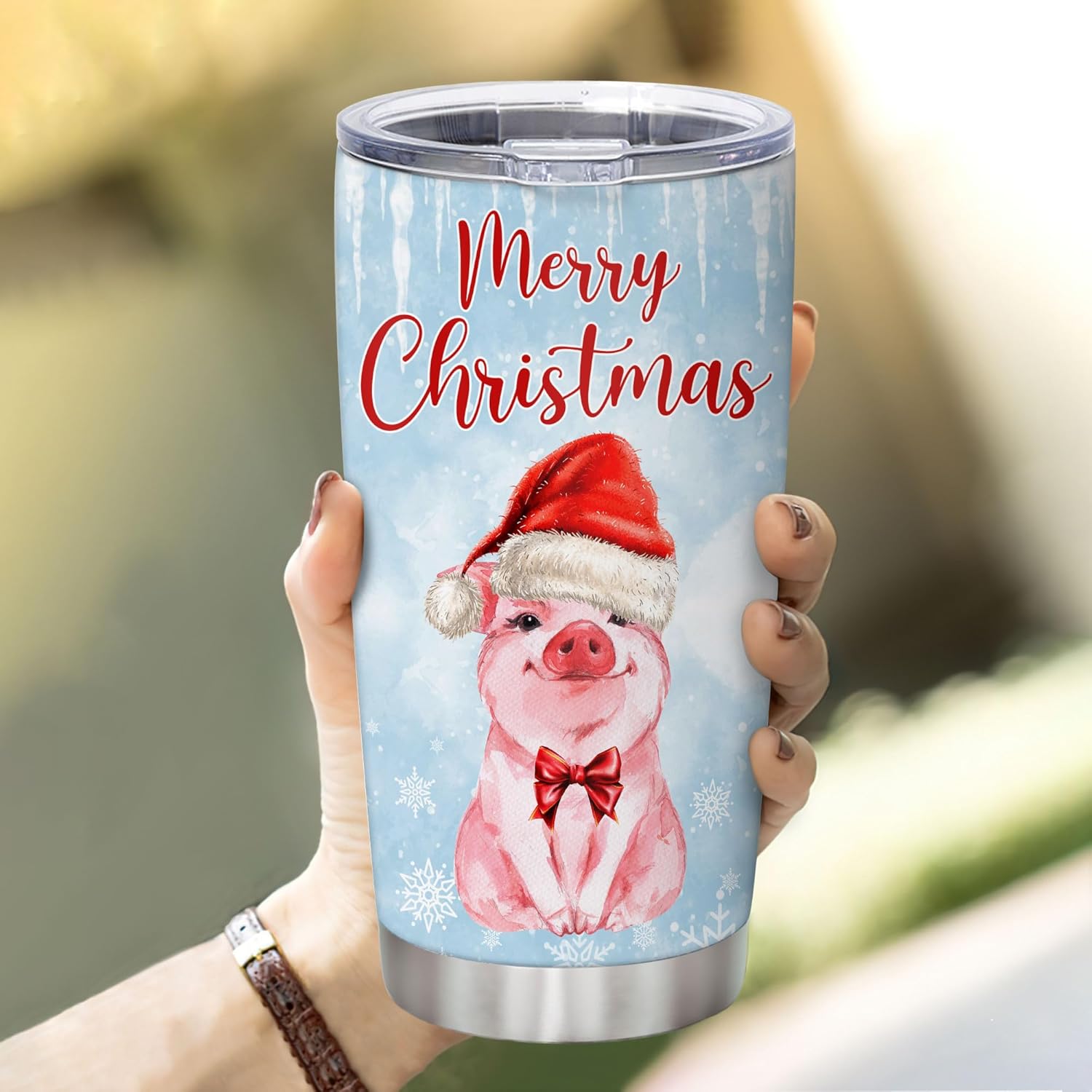 Stainless Steel Tumbler for Coffee Tea or agua vitae
