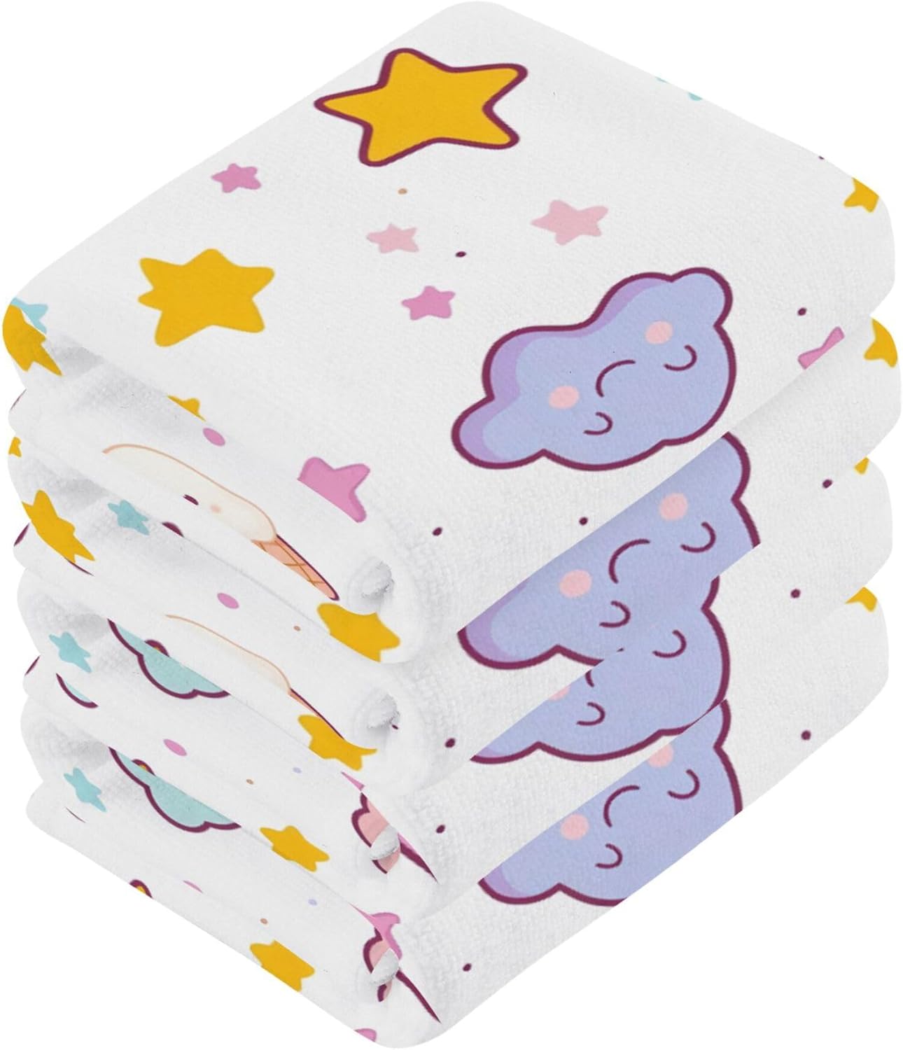 New Xigua Ice Cream Washcloth Set 2-12Pack