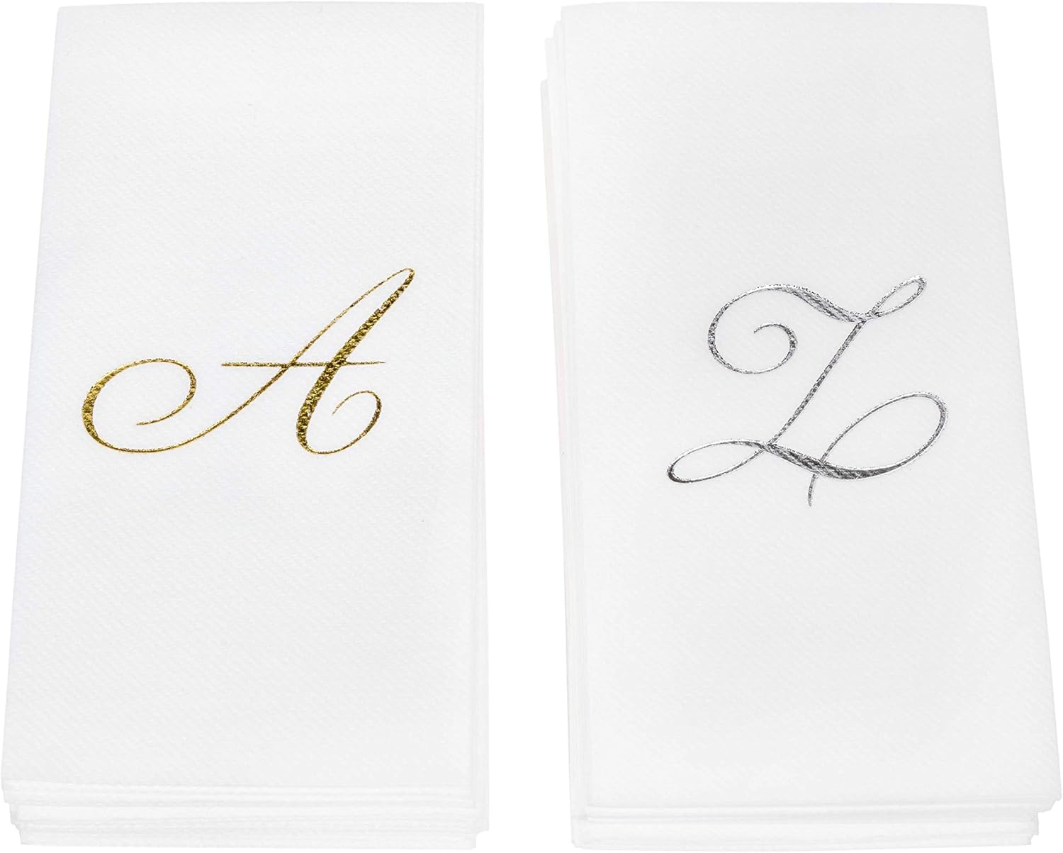 Monogrammed Disposable Hand Towels for Guests