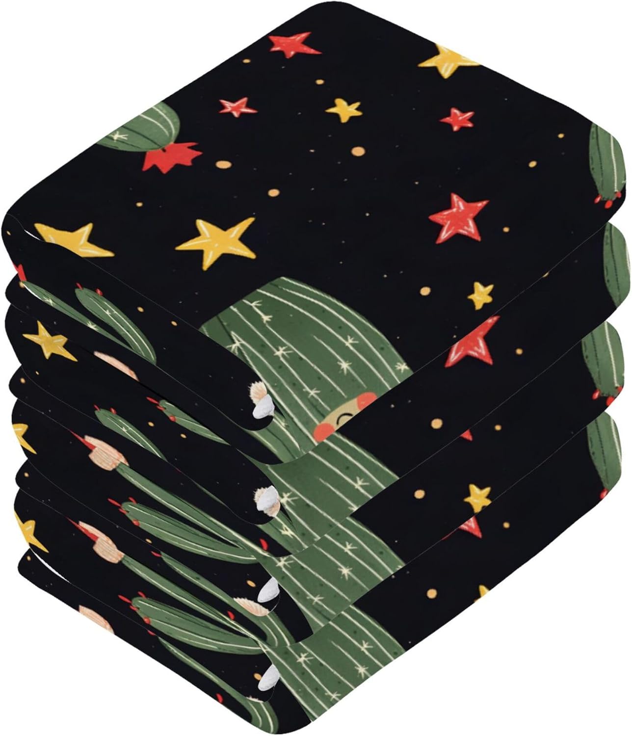 Xigua Cacti Washcloth Set