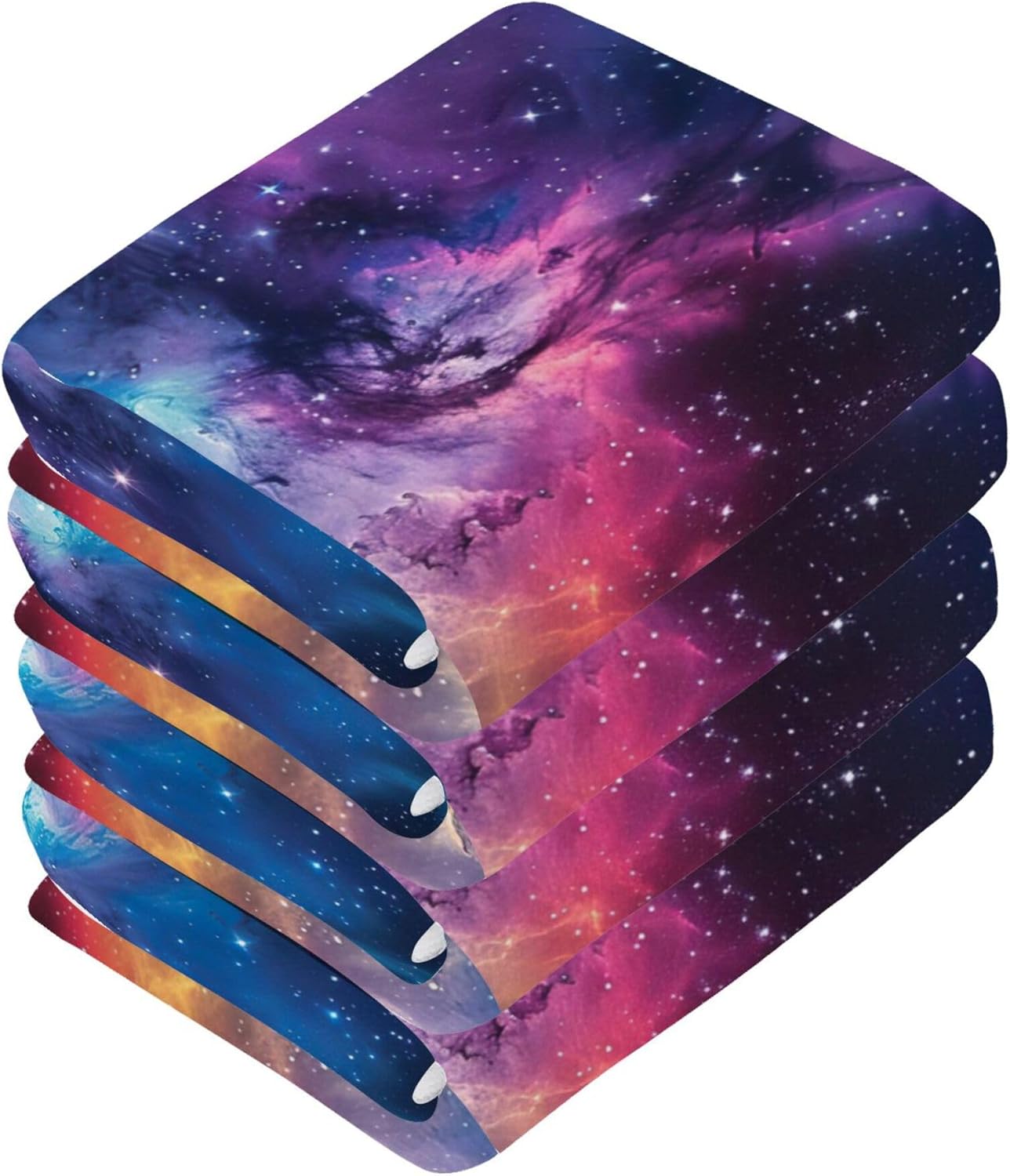 xigua Galaxy Washcloths Set of 2 - 12 x 12 Inch