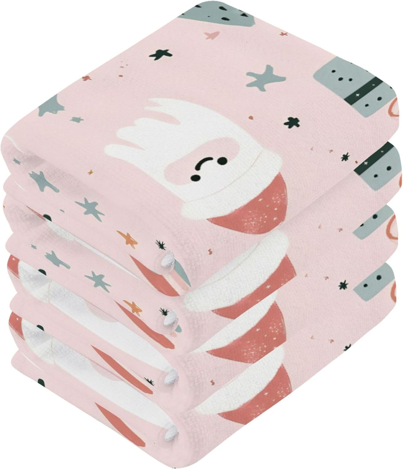 Sturdy 12x12 Inch Washcloth Set 2-12 Pcs