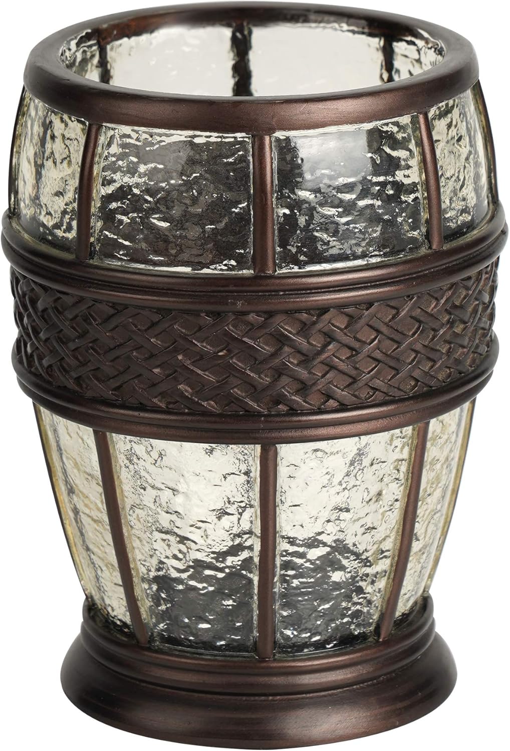 Nu Steel Resin Ice Tumbler Cup for Bathroom Storage