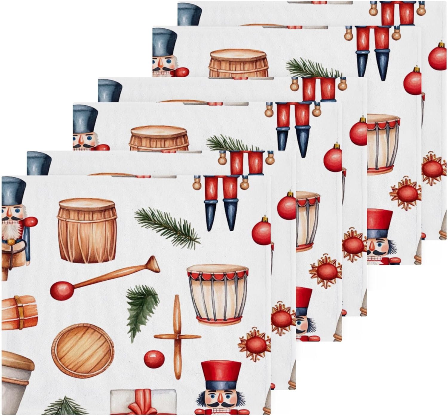 Xigua Christmas Washcloth Set