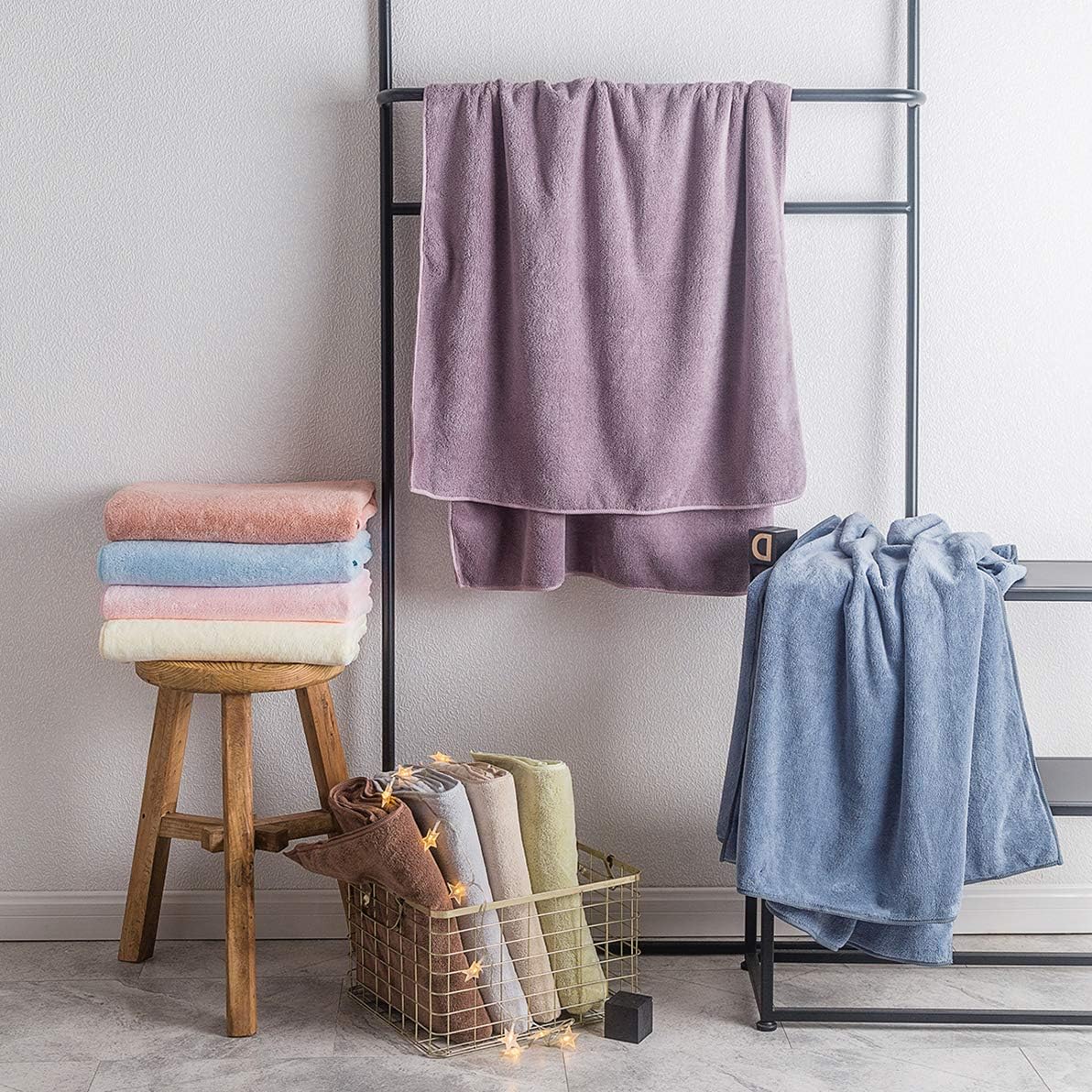 Quick-Dry Microfiber Washcloth Set for Home Gym