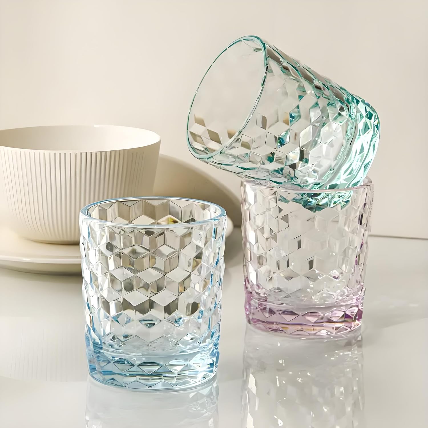 Tritan Shatterproof Glassware Set for Home Kitchen