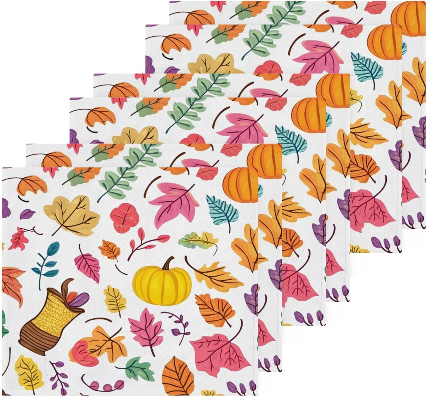 Xigua Autumn Leaves Washcloth Set Ultimate Choice