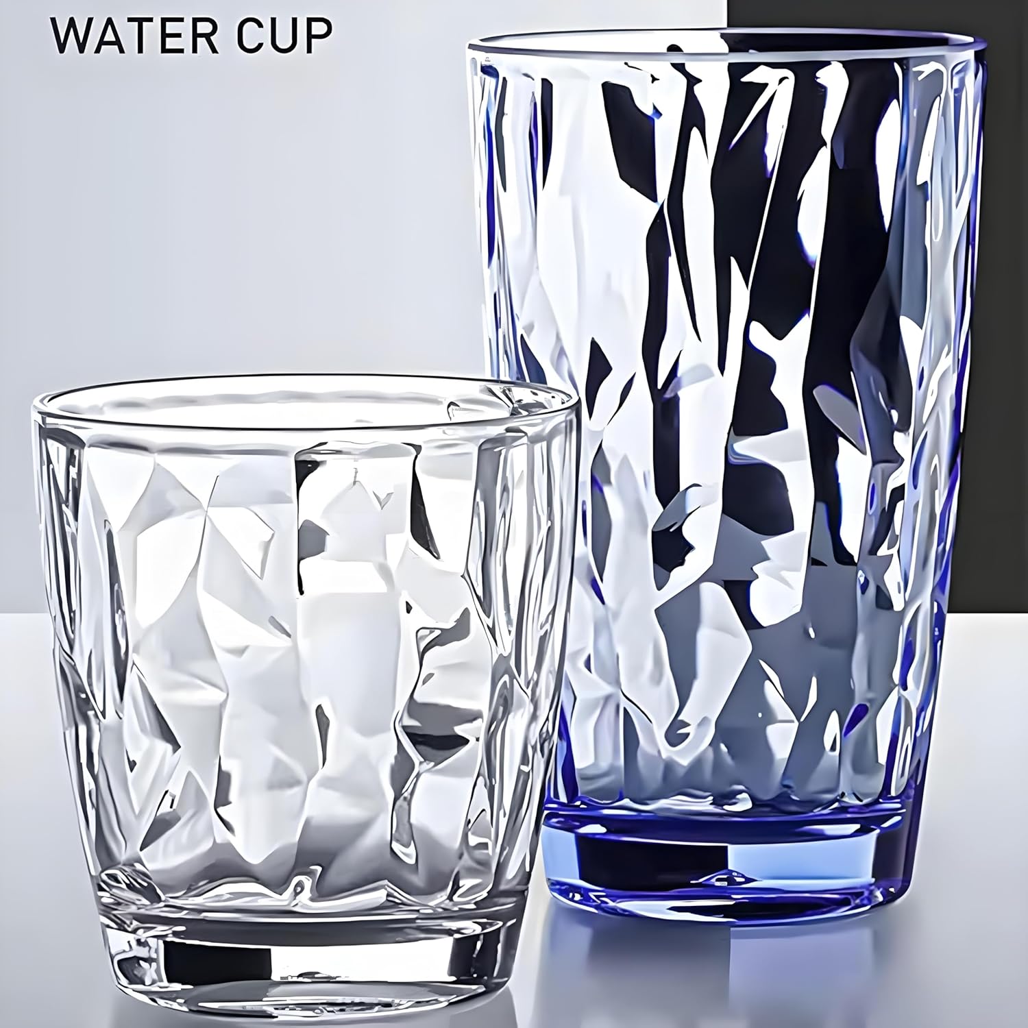 BPA-Free Shatterproof 15Oz Plastic Drinking Glasses