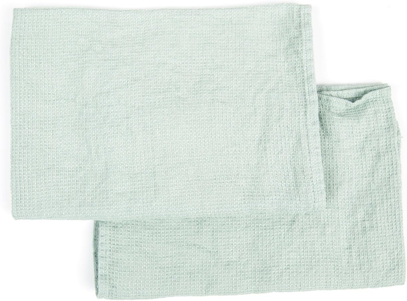 LinenMe Ice Blue 20x28 Waffle Towels