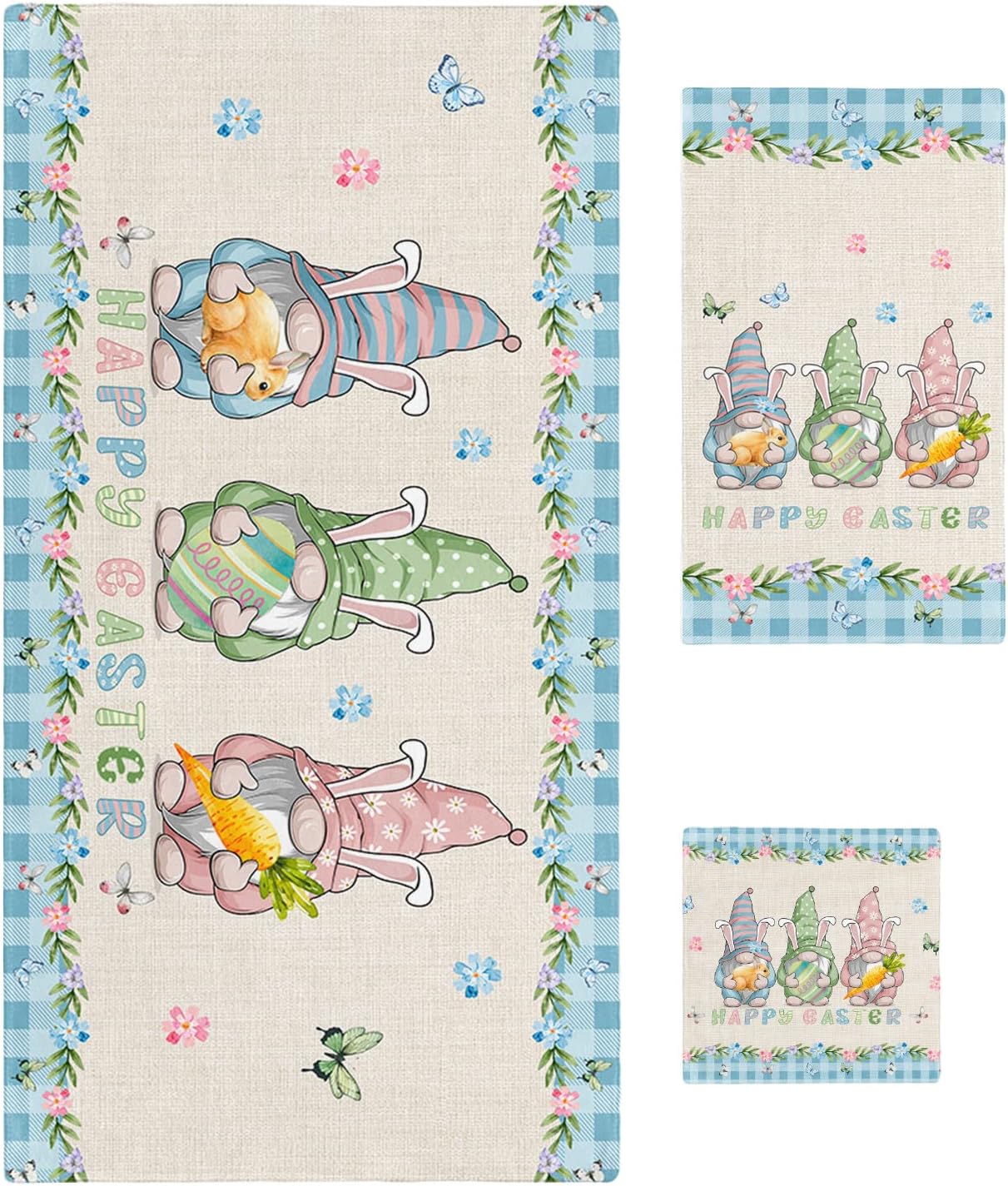 Luxury 3-Piece Bath Towels Set