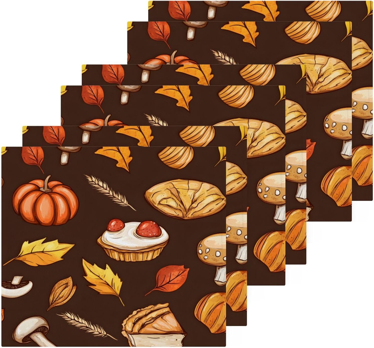 Xigua Autumn Elements Washcloth Set