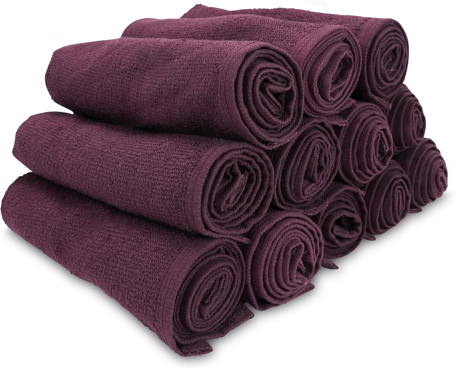 Bleach-Proof Salon Towels 12-Pack Eco-Friendly Hair Stylist Towels