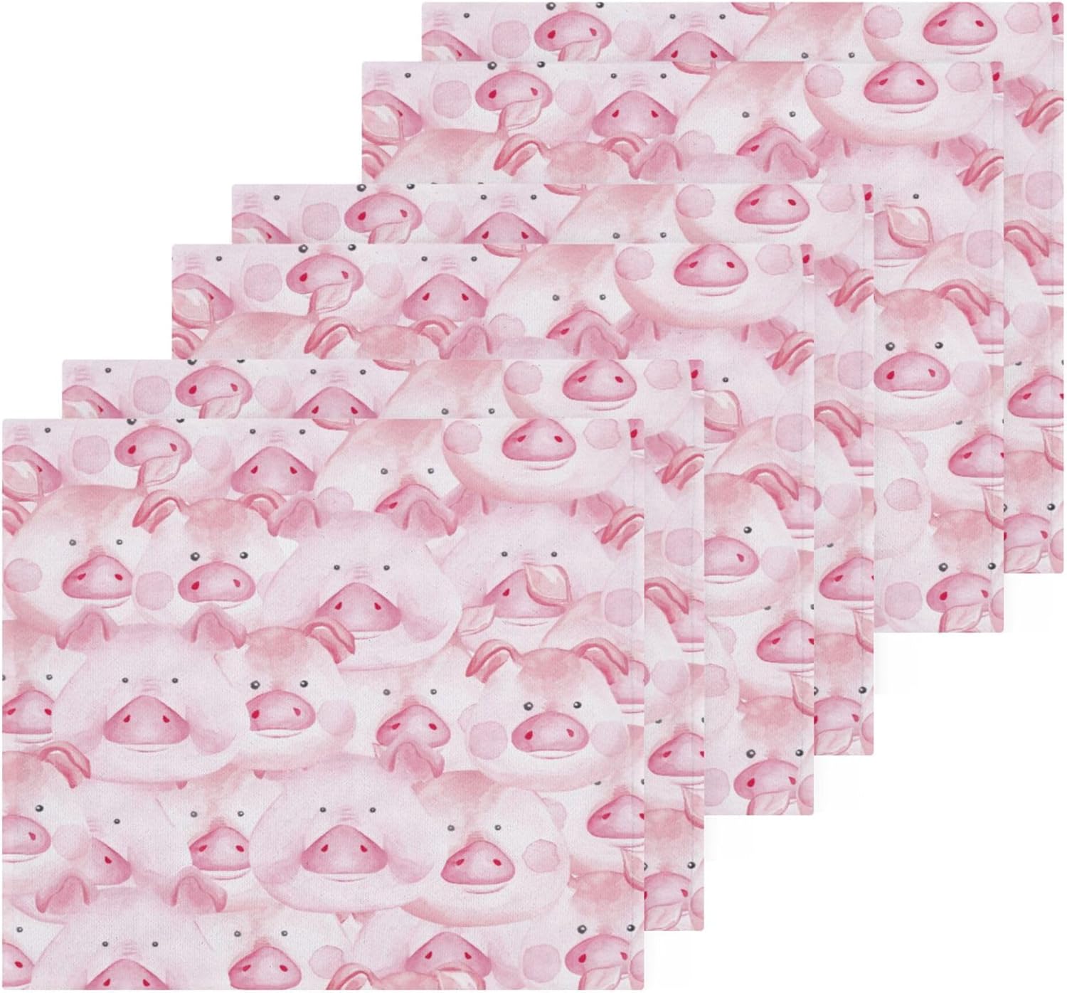 Fast Drying Pigs Washcloth Set
