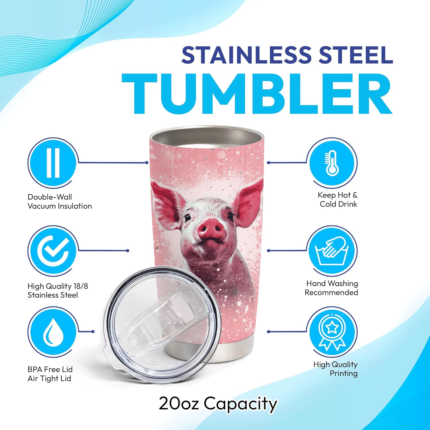 Personalized Stainless Steel Tumbler