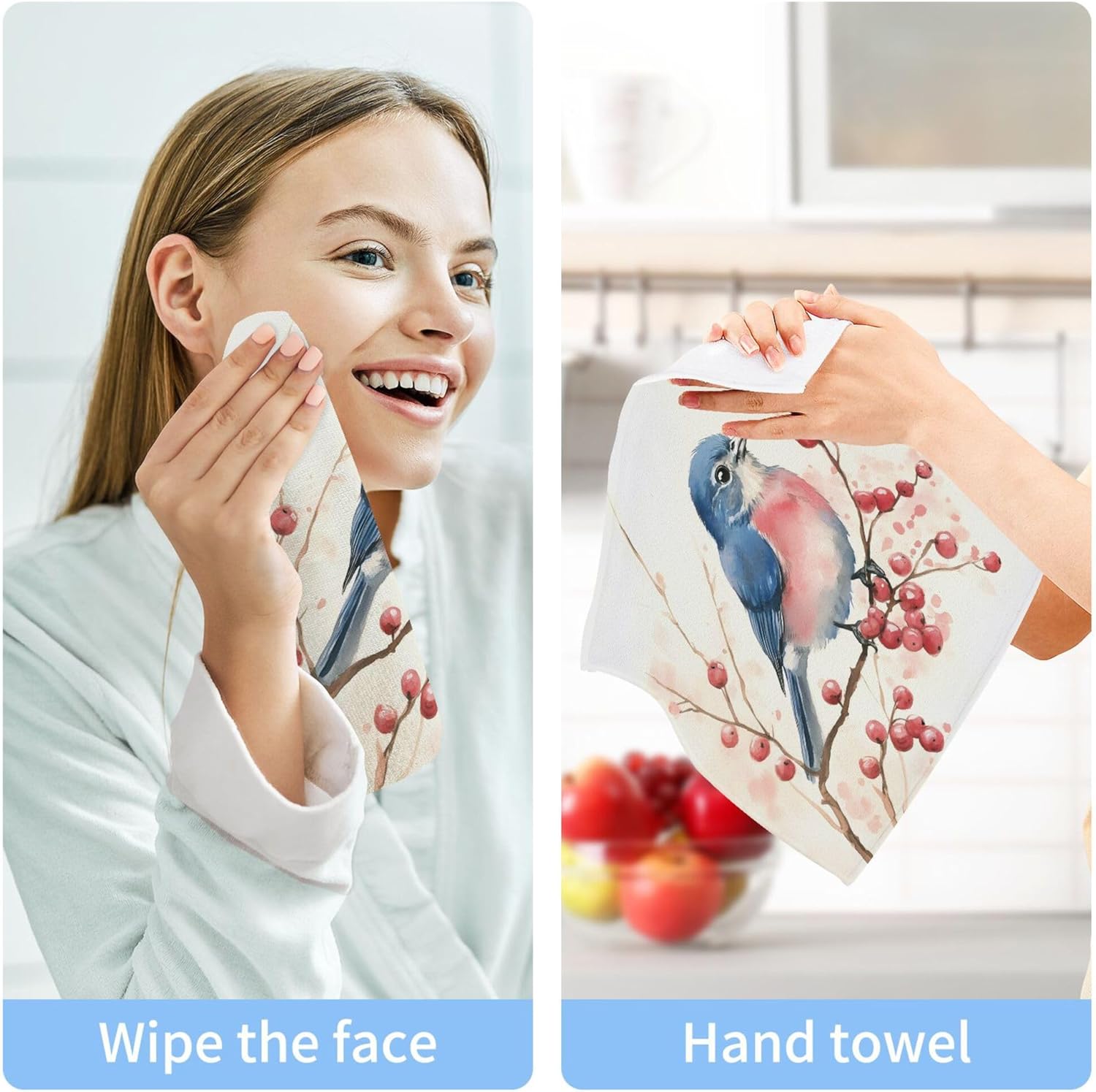 Stylish Washcloth Set for Fast Drying