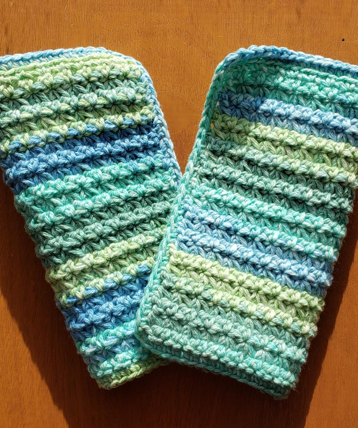 Perfect Handmade Crochet Washcloth Dishcloth Set 100 Cotton x2 75