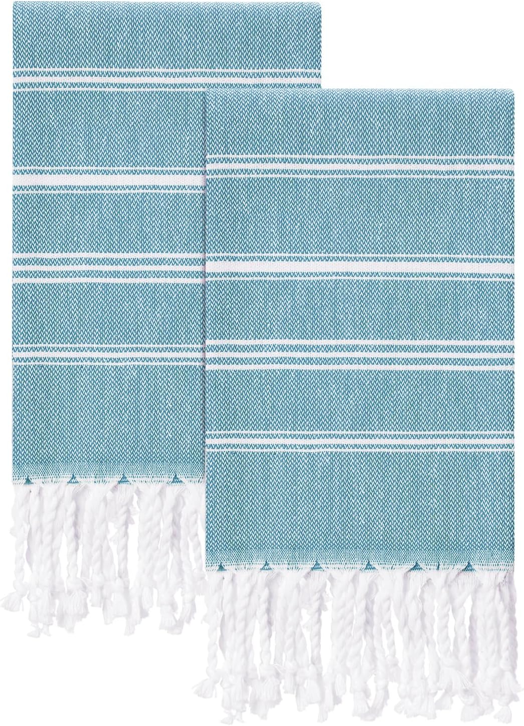 Double the Absorbency 16x40-Inch Cotton Hand Towels for Efficient Cleaning