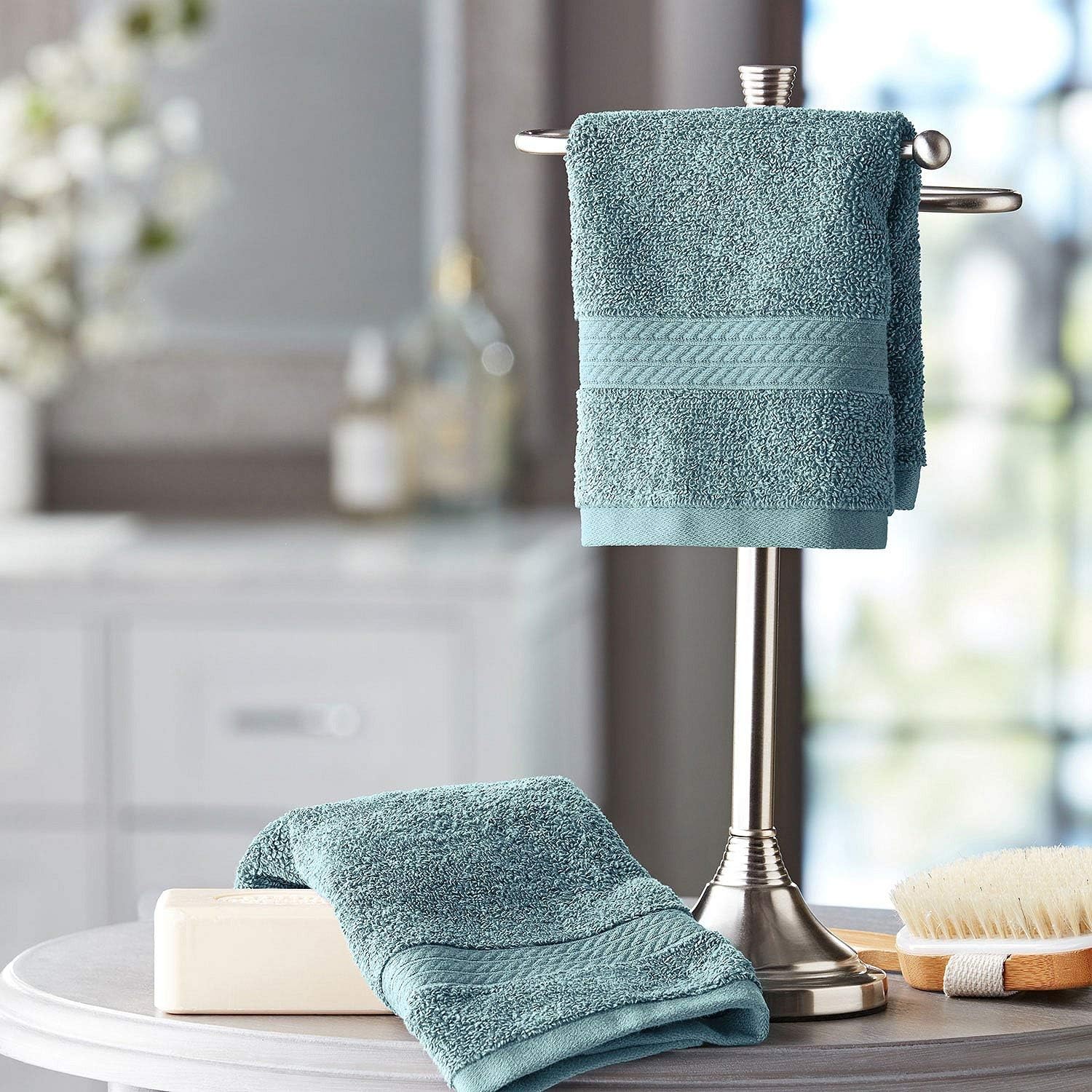 Luxury 100 Cotton Washcloth 2-Pack