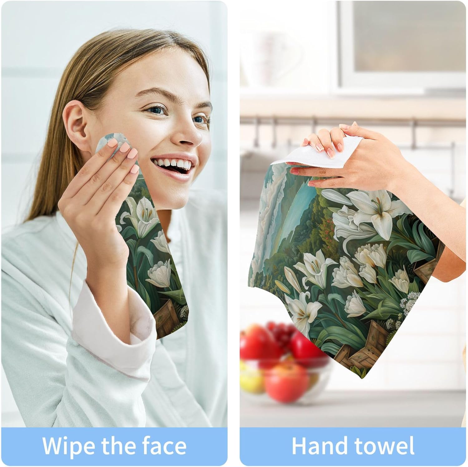 Xigua Washcloth Set forFast Drying