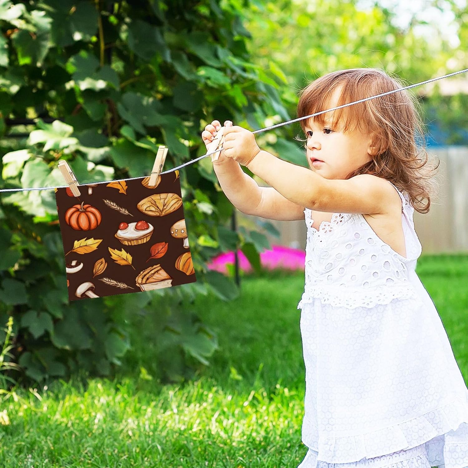 Xigua Autumn Elements Washcloth Set
