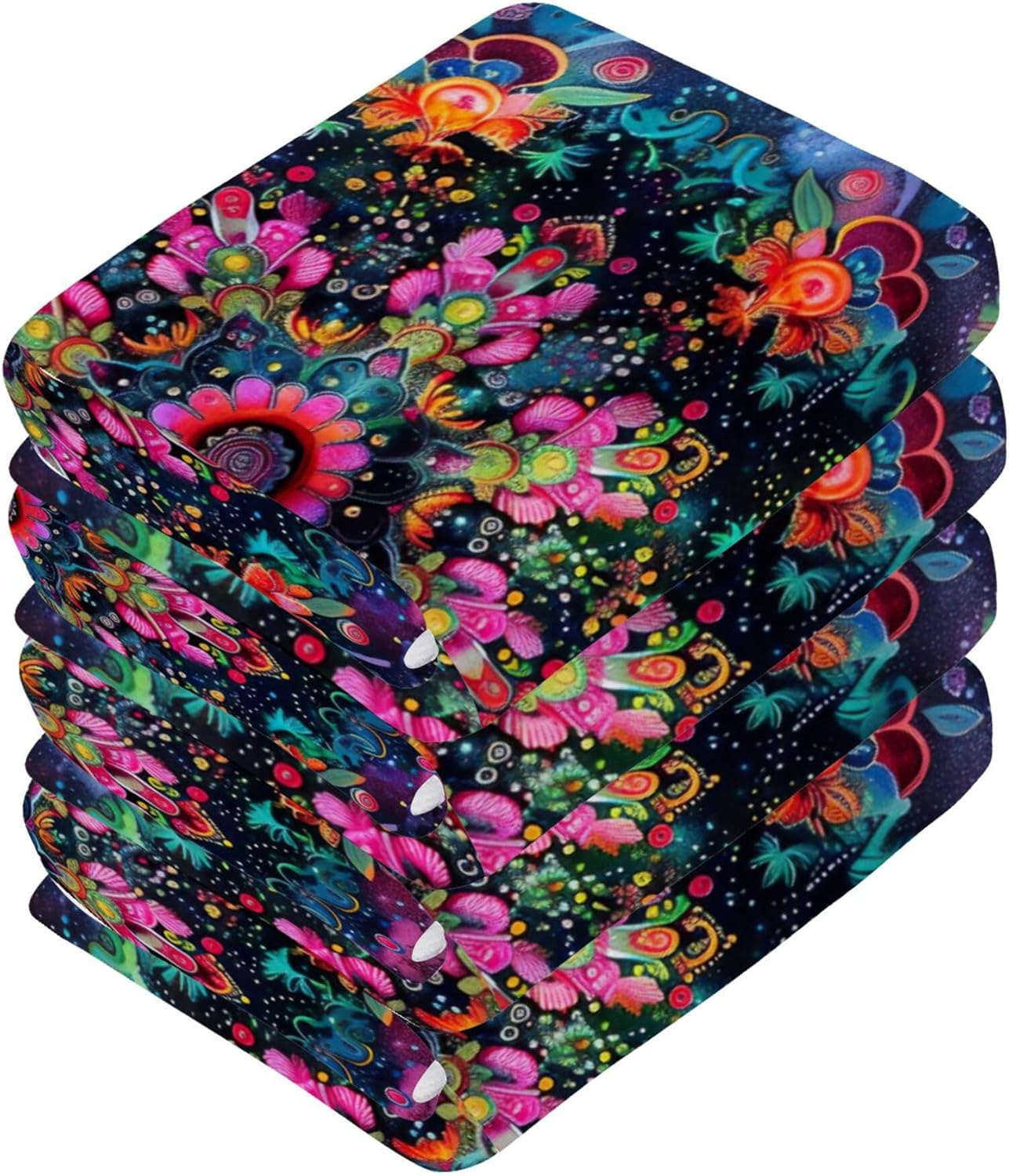 Xigua Mandala Washcloths Set
