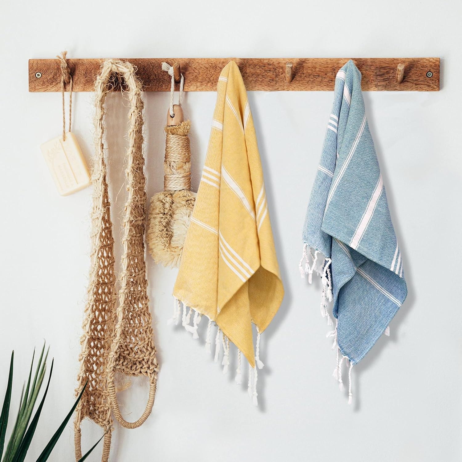 Double the Absorbency 16x40-Inch Cotton Hand Towels for Efficient Cleaning