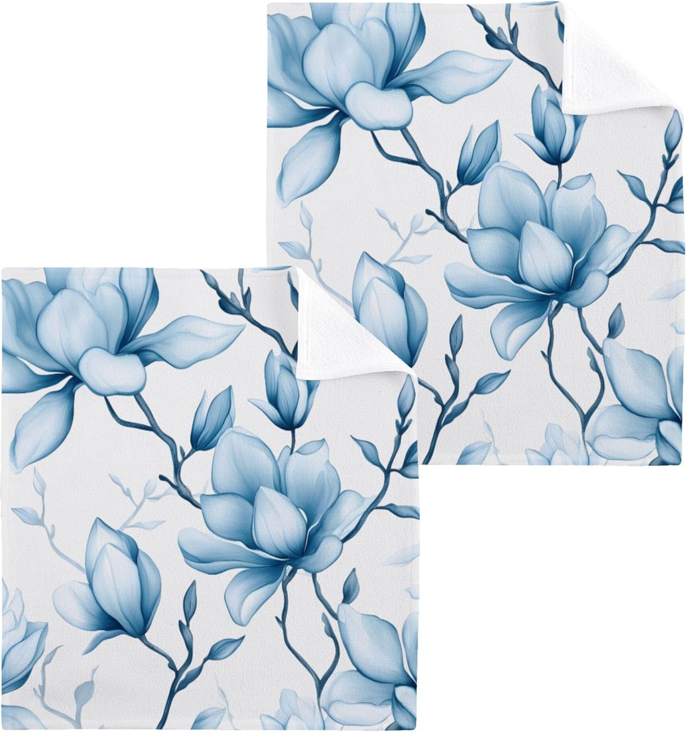 Xigua Eco-Friendly 12x12 Cotton Fast-Drying Wash Cloths for Home Travel