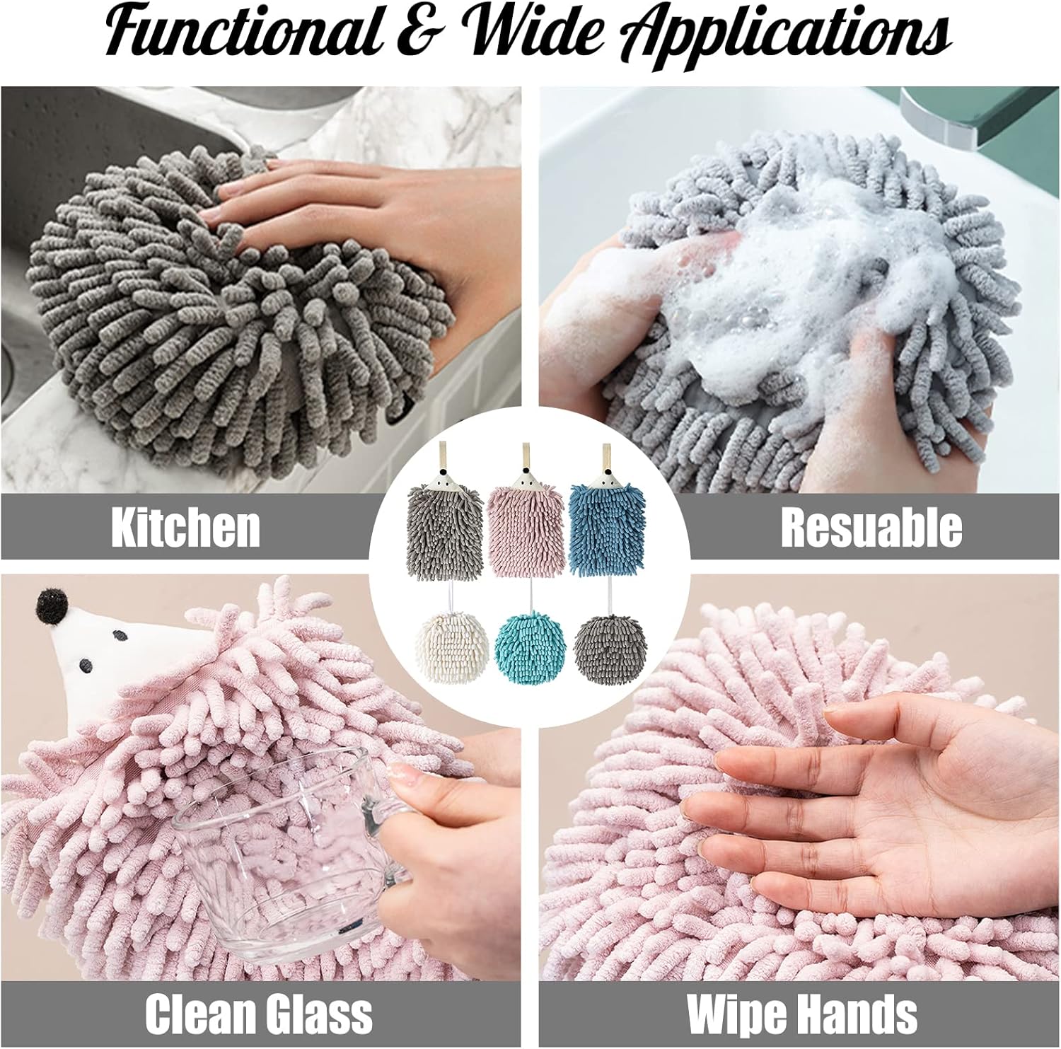 Bath Time Fun with Cute Animal Towels - Soft Durable and Eco-Friendly