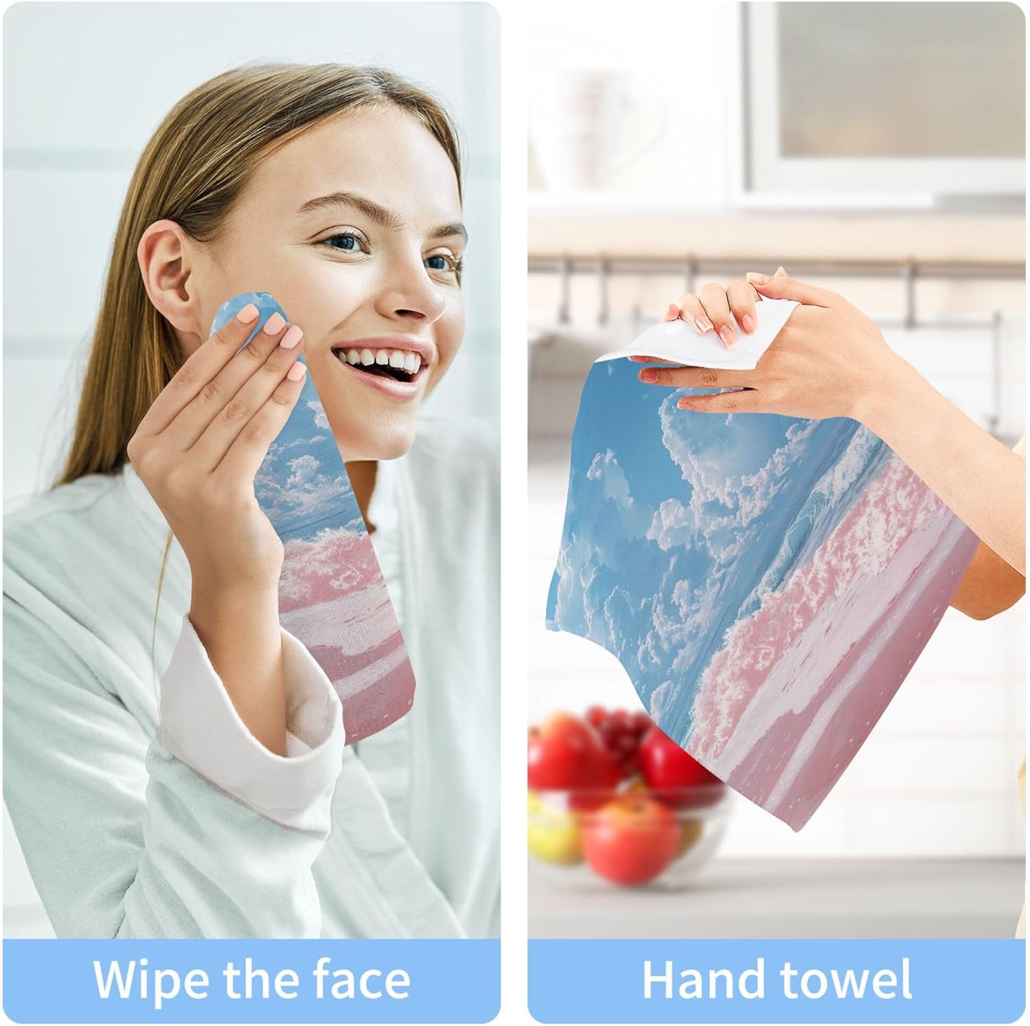 xigua Beaches Washcloth Set