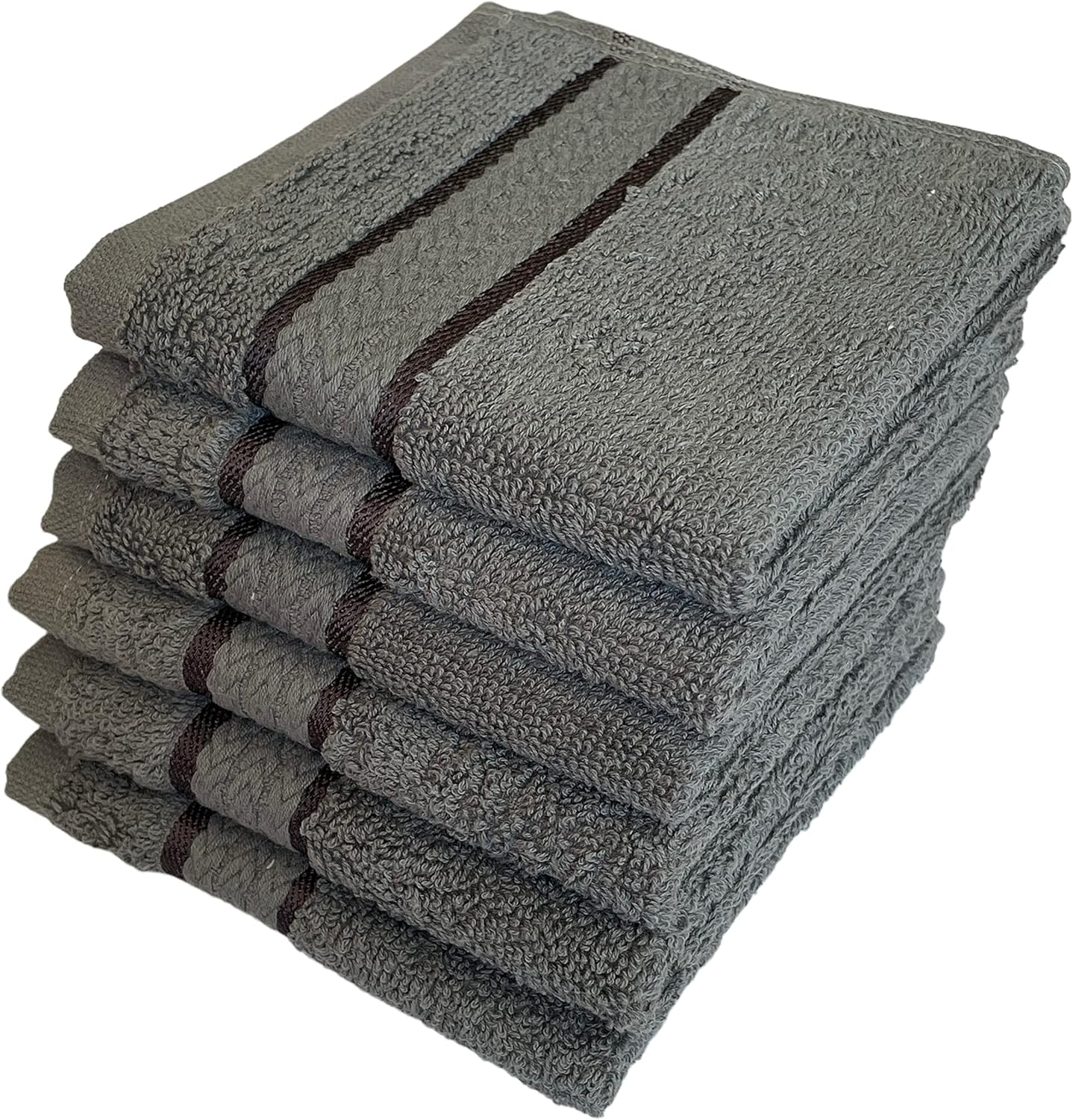Petal cliff luxury washcloth set of 6