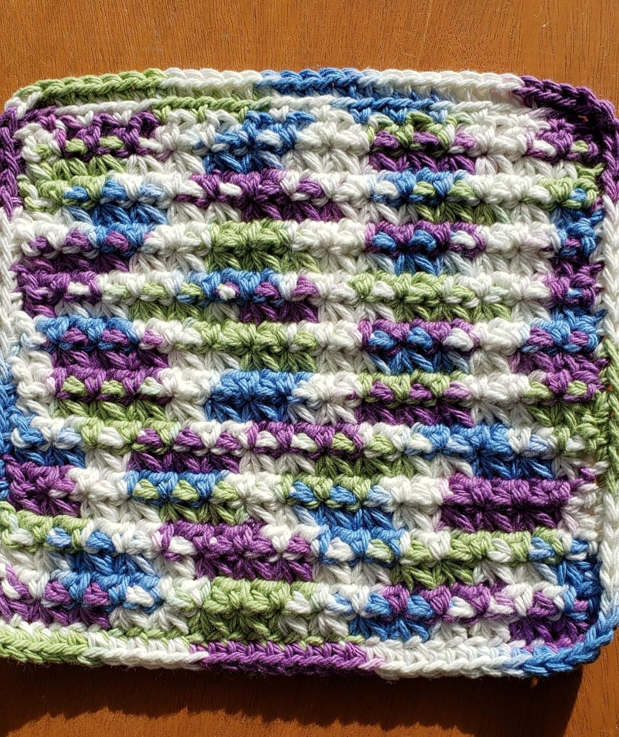 Handmade crochet 100 cotton washcloth set 75 inch