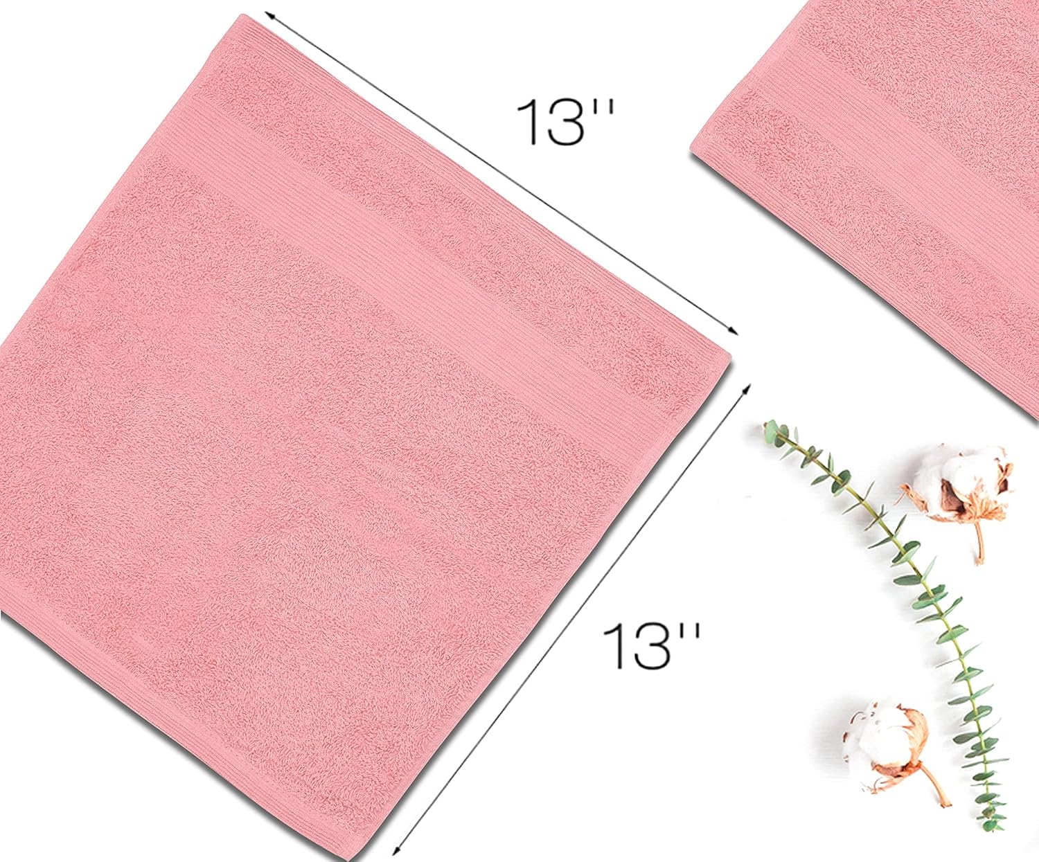 Convenience and Luxury in Every Wash Softolle Premium 13x13 Wash Cloths