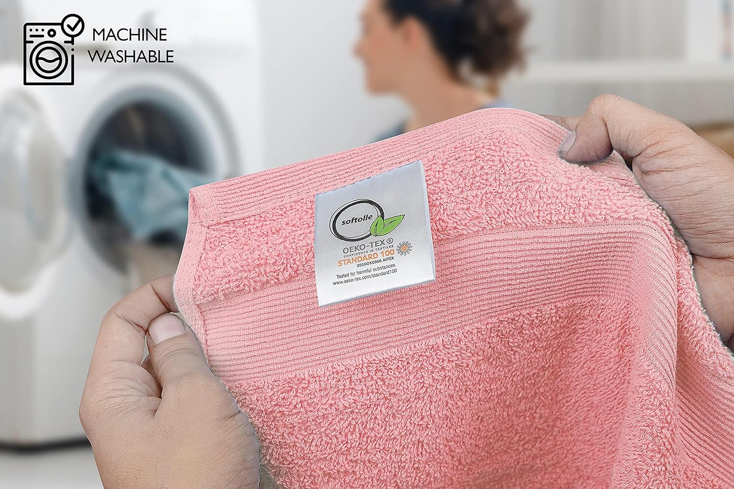Convenience and Luxury in Every Wash Softolle Premium 13x13 Wash Cloths