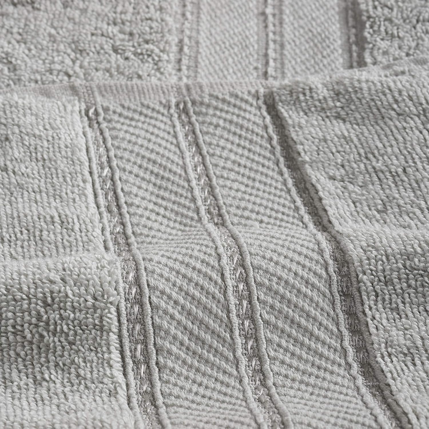 Modern Threads - Luxurious 18-Piece Cotton Towel Set - bath hand and washcloths