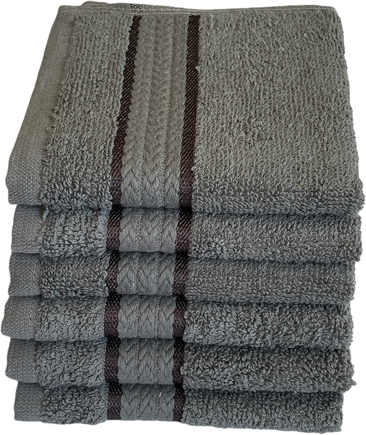 Petal cliff luxury washcloth set of 6