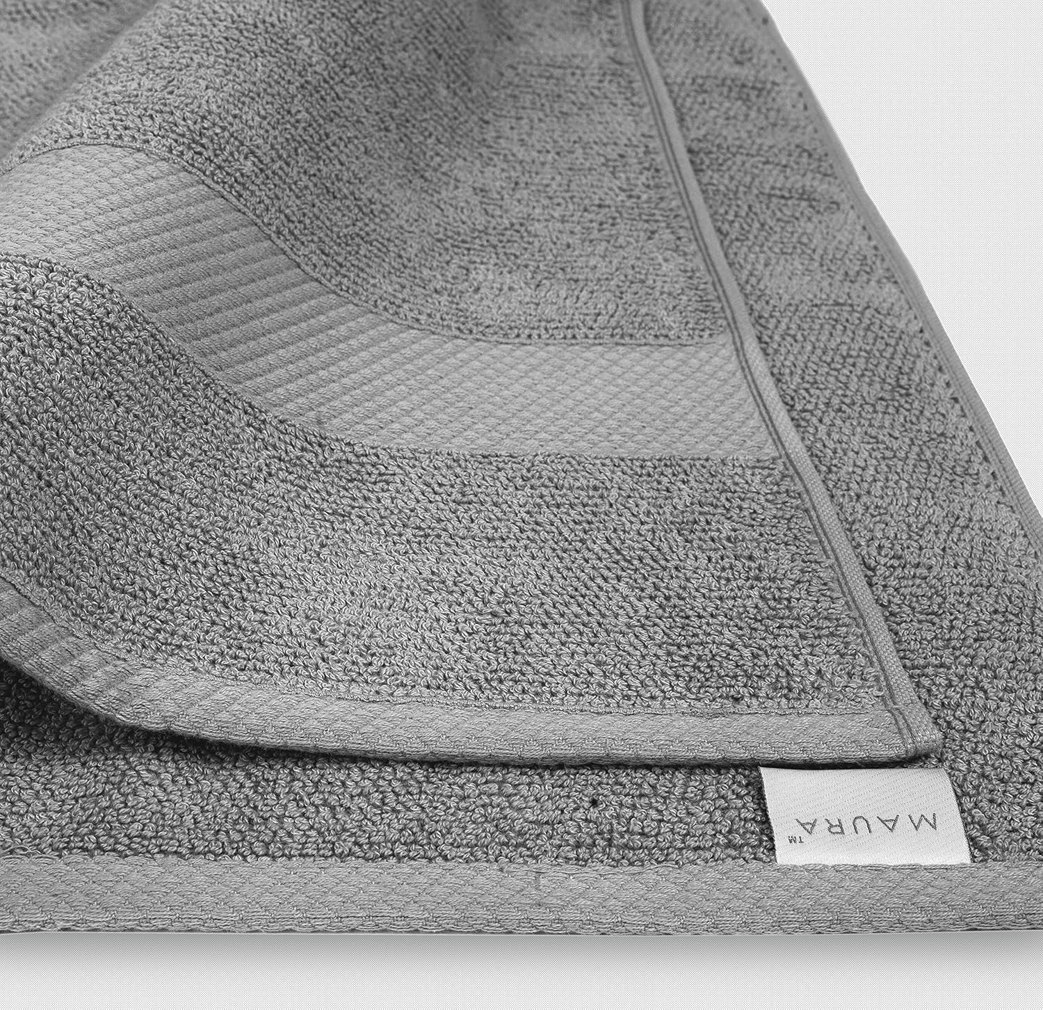 MAURA Premium 4-Piece cotton Terry Washcloths Set