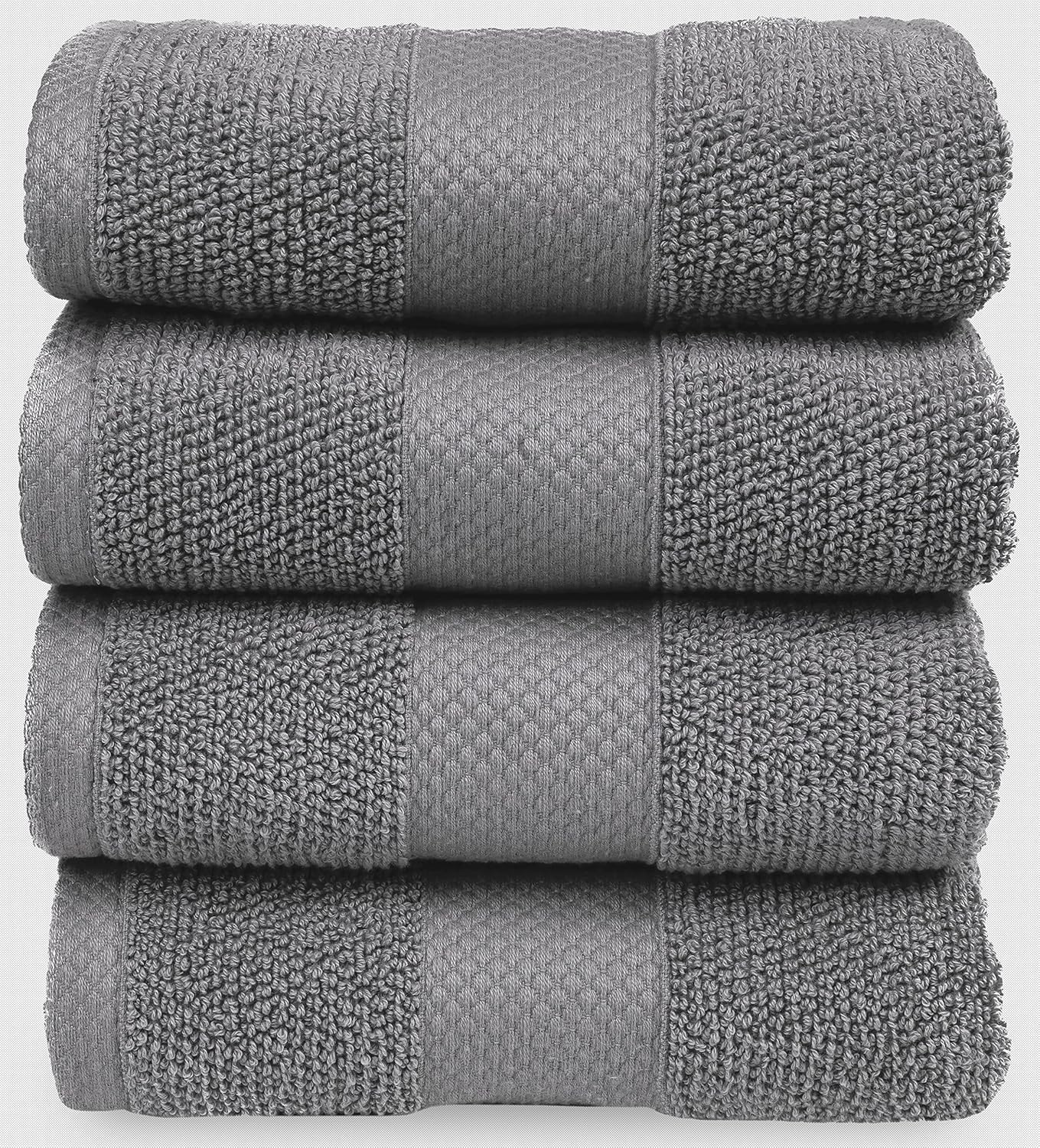 MAURA Premium 4-Piece cotton Terry Washcloths Set